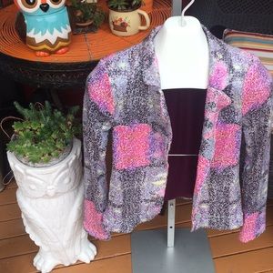 Chloe K Sequined Jacket Blazer Size S